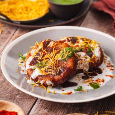 Aloo Tikki Chaat